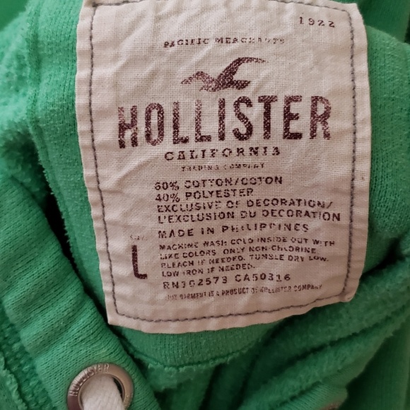 Hollister 3/4 sleeve hoodie - Picture 5 of 5